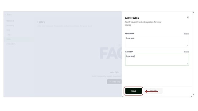 Add FAQ for the Mock test step 4