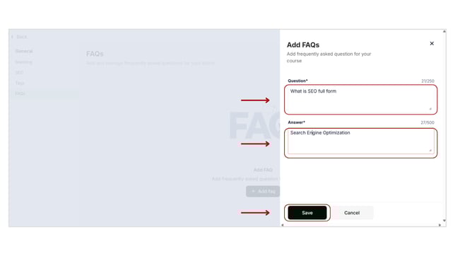 Add FAQ for the Batch step 4
