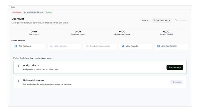 Create a Batch step 3