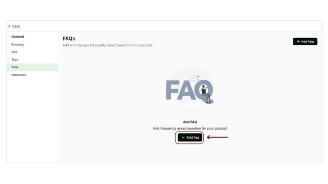 Add FAQ for the Mock test step 3