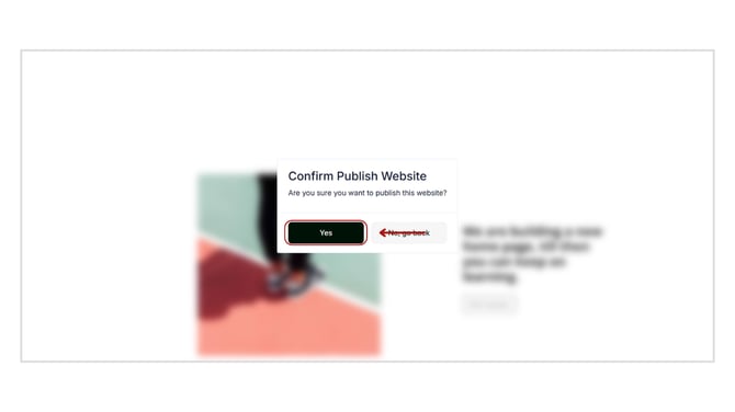 Publish the Website step 4