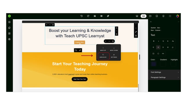 Adding FAQs Widget in Website step 2