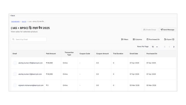 Collect all the sales report step 3