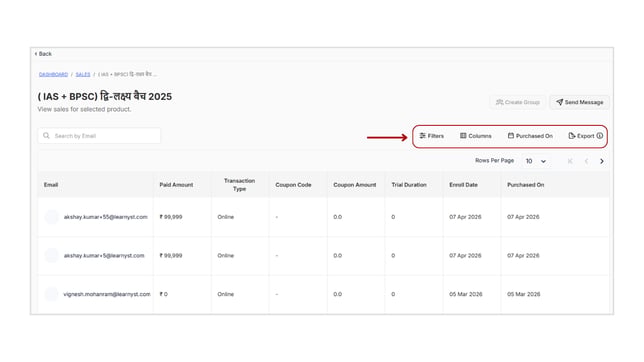 Collect all the sales report step 4