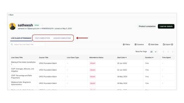Obtain the batch reports step 5