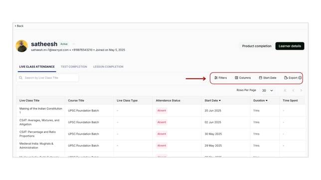 Obtain the batch reports step 6