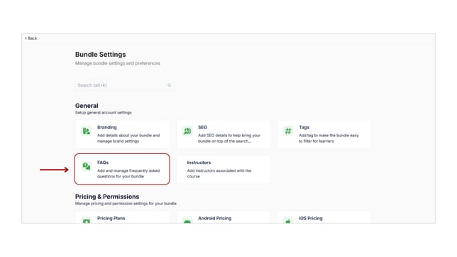 Add FAQs for bundle step 2