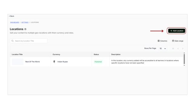 Learnyst Geo Location Overview step 2