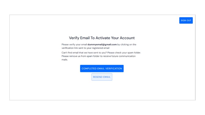 Learner Email Verification after certain number of days step 3