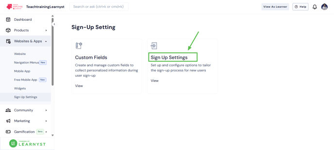 Setup Google Login