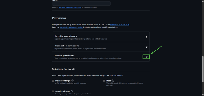 Allow your learners to sign up with their GitHub accounts in step 11