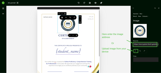 Design Certificates