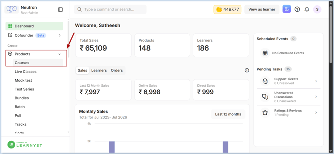 AI sale page