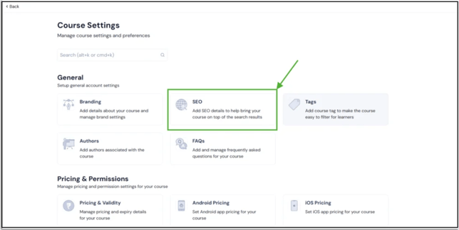 Add SEO details to bundles step 2
