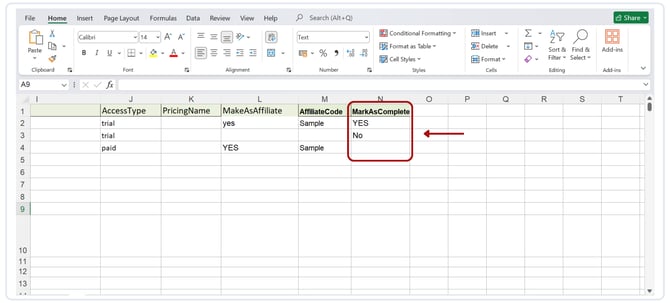 Article - learner import