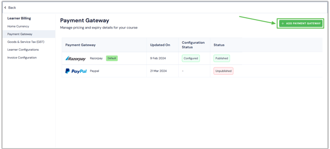  Configure CC Avenue Payment Gateway