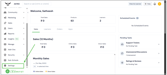  Configure CC Avenue Payment Gateway