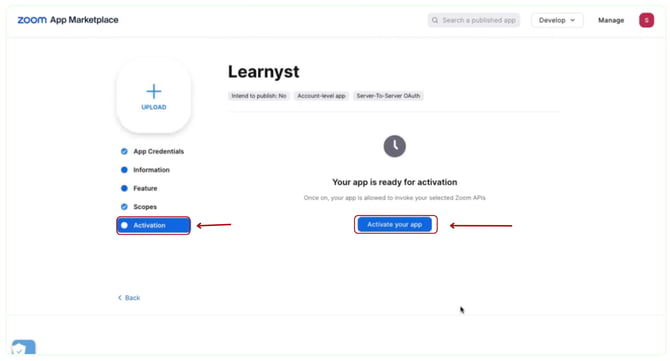 Configure your zoom OAuth credentials for your school (5)