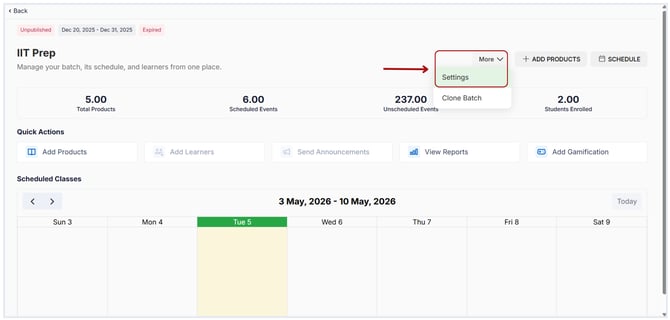 Enable and Use the Gamification Streak Feature in Learnyst (1)