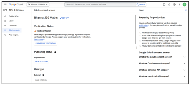 Enable Google Sign-In for Students on Your Mobile App step 14