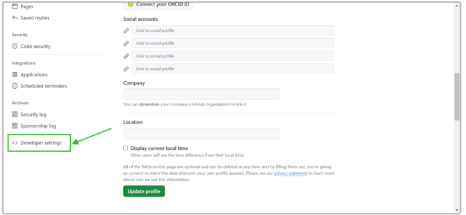 Allow your learners to sign up with their GitHub accounts&nbsp;in step 5