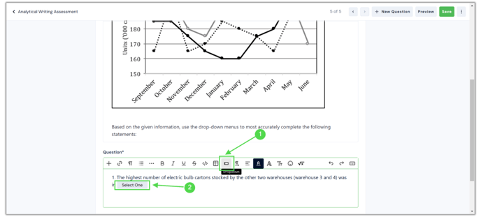 Graphical Interpretation question types (2)