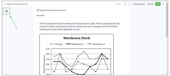 Graphical Interpretation question types (4)
