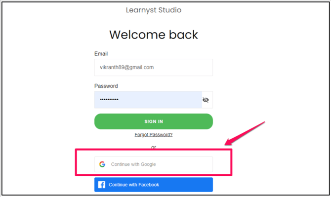 How To Setup Google Login/Signup On Your Academy step 26