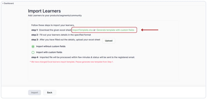 Import new Learners to a Course (1)
