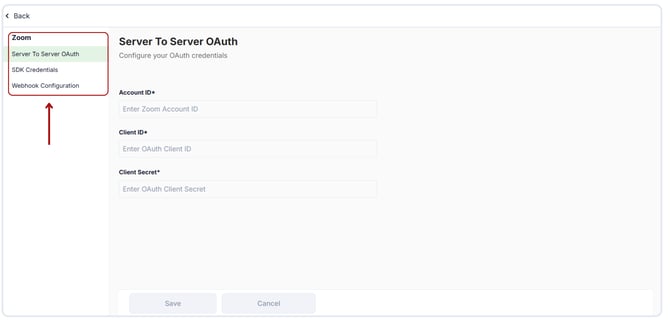 Integrate your Zoom account with the school overview. (3)