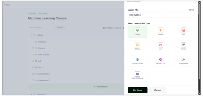 Learnyst Course overview (5)