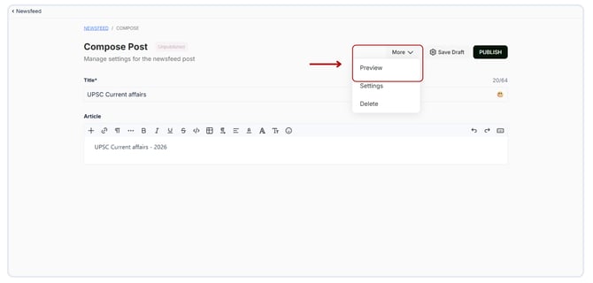 Newsfeed Post Settings (5)