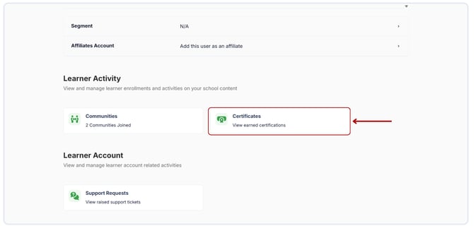 Profile Details of a Learner (3)
