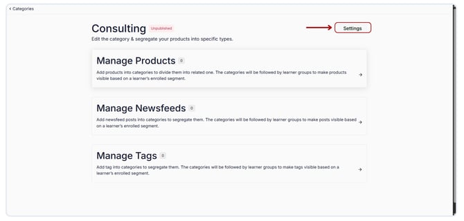 Publish a Category (2)