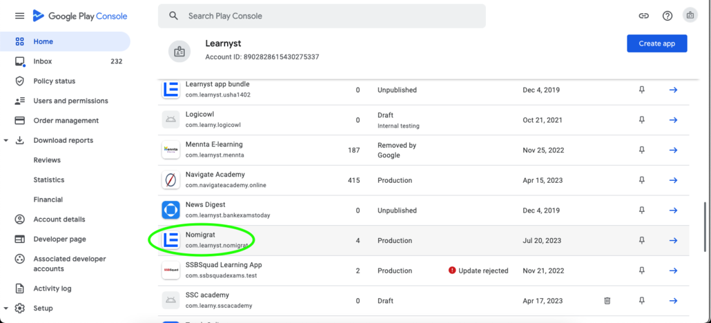 How to update your App to the latest version in Google Play Console.