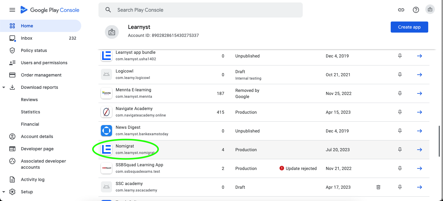 How to update your App to the latest version in Google Play Console.