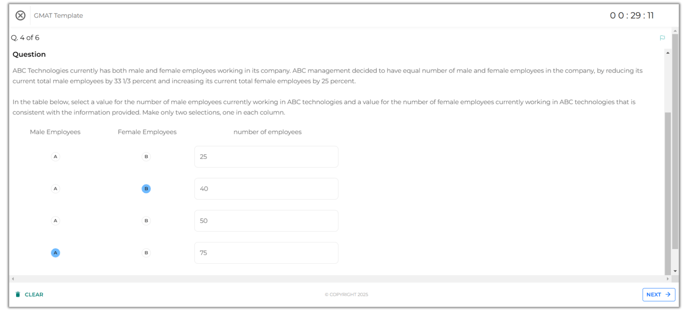 V2 MCQ question types (4)