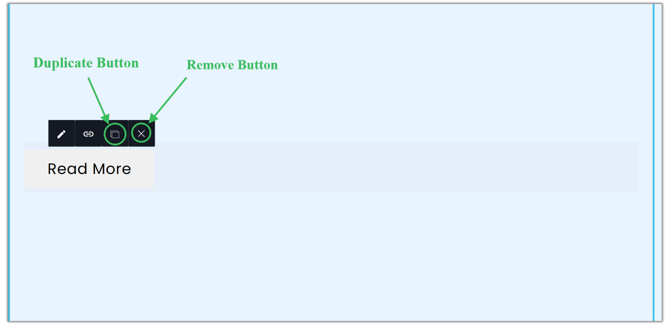 Adding a Button to the Website page step 2