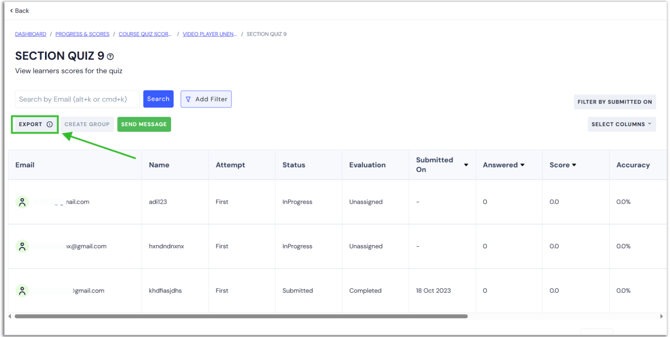 course quiz score (5)