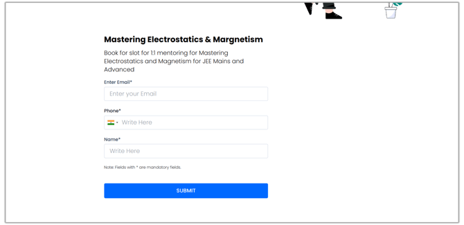 Adding a Forms Widget in the Website step 5