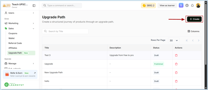 upgrade path 1
